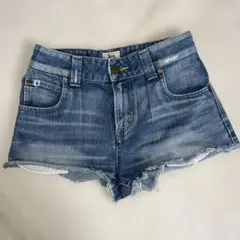 Lee SLYデニムショートパンツS岩堀せり梨花着切りっぱなしハイウエストのサムネイル