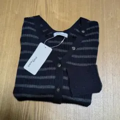 【STATE OF MIND】未使用♡ボーダー　ニットカーディガン　リブ編み