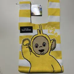 テレタビーズ LAALAA ラウンドワン　ニットトートバッグ