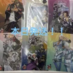 セブンイレブン 刀剣乱舞 クリアファイル コンプセット