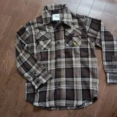 what it isn't チェック柄 長袖シャツ 130