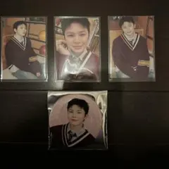 K-POP アイドル トレカ＆缶バッジ 4点セット