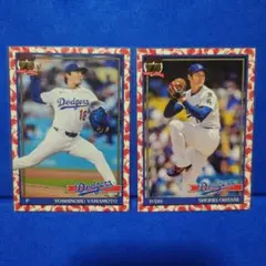 topps 2026series1 大谷翔平　山本由伸 鯉パラレル