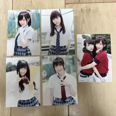 AKB48 生写真 指原莉乃　山本彩　向井地美音　横山由依　エディオン　USJ