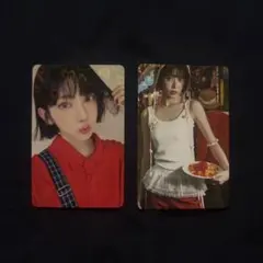 LE SSERAFIM SPAGHETTI サクラ ユニバ特典 トレカ