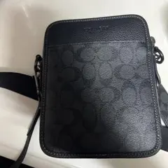 COACH シグネチャー ショルダーバッグ ブラック