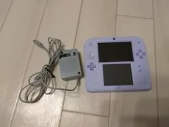Nintendo 2DS ラベンダー ACアダプター付き