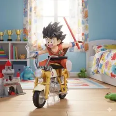 ドラゴンボール 海外限定モデル　 孫悟空　バイク　フィギュア