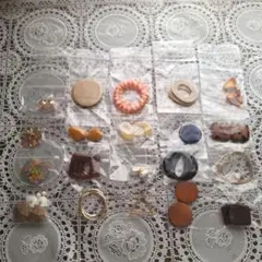 ハンドメイド アクセサリーパーツセット B