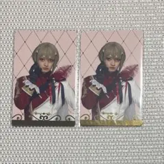 刀ミュ 祝玖寿 乱舞音曲祭 日向正宗 2点セットふぉとカード缶バッジ