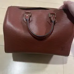 Louis Vuitton エピレザー ハンドバッグ ブラウン　スピーディ
