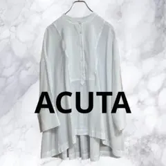 アクータ ACUTA フロントデザインブラウス 長袖のサムネイル