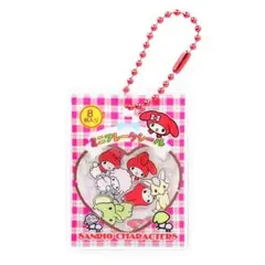 ガチャ サンリオ シャカシャカフレークシール風チャーム マイメロ