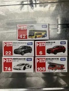 トミカ ミニカーセット 5台