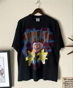 同型色違い☆ニルヴァーナ Nirvana ダメージ加工 クルーネック 