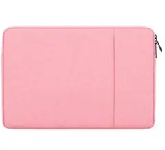 ピンク ノートMacbookケース ファスナー付き