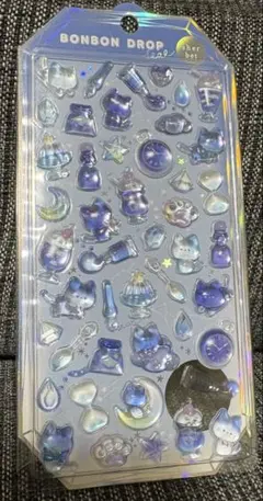 [正規品] ボンボンドロップシール シャーベット よるねこボンボン