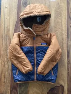 Patagonia ベビー・リバーシブル・トリブルズ・フーディ　3T
