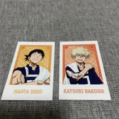 僕のヒーローアカデミア 極楽湯コラボ ポラショットコレクション 爆豪勝己瀬呂範太