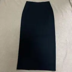 タイトスカート 黒 ロングスカート