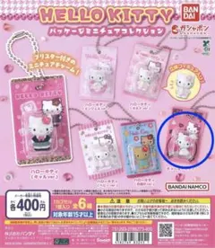HELLO KITTY パッケージミニチュアコレクション　チャーミーキティ