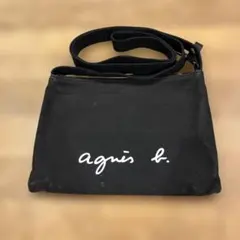 agnes b. サコッシュ ショルダーバッグ ブラックのサムネイル