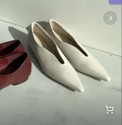 wee9s wave pumps ウェーブパンプス フラットシューズ