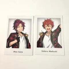 あんスタ　10周年展示会　特典　ぱしゃっつ Trickstar スバル　真緒