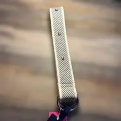 TOMMY HILFIGER ストライプ柄 ダブルリングベルト Mサイズのサムネイル