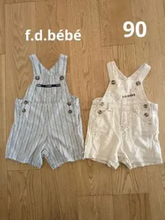 bebe ロンパース 90サイズ 2枚セット