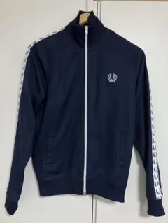 FRED PERRY（フレッドペリー）のトラックジャケット　Sサイズ　ネイビー/