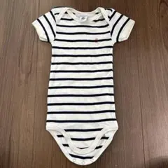 プチバトー　半袖ボディ　18m81cm