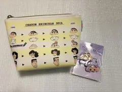 クレヨンしんちゃん 30周年記念ポーチ ヘアゴム