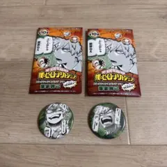 僕のヒーローアカデミア　爆豪勝己　コレクション缶バッジ プチ　2個セット