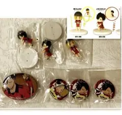 交渉〇ハイキュー!! 音駒高校 黒尾 孤爪 缶バッジなど 7点セット