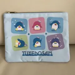 ☆タキシードサム☆片側メッシュポーチ☆サンリオ当りくじ☆