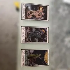 ミセス　バベルガチャアートカードセット 3枚 神秘的なキャラクター