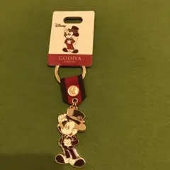 ディズニーストア　GODIVA ミッキー キーホルダー　チョコ　ストラップ