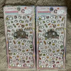 【正規品】カミオジャパン 　ジュエルプチドロップ 　シマエナガ　シール2枚セット