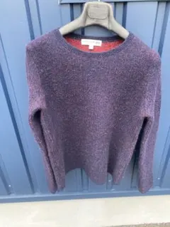 【UNIQLO】コラボニット　ネイビー×レッド　Lサイズ