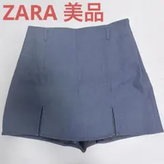【美品】ZARA インパン付 デニム ミニスカート
