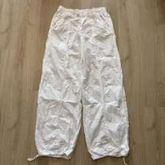 ZARA ホワイト コットンパンツ XS