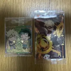僕のヒーローアカデミア　ウエハース　爆豪 2点セット
