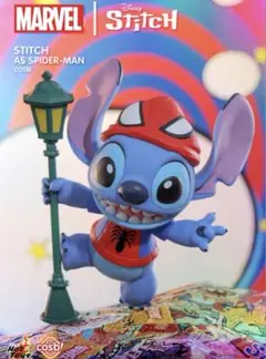 【即購入歓迎】コスビ　スティッチ×マーベル　スパイダーマン