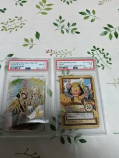 PSA鑑定 ワンピースカード　ウソップ2枚セット