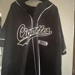 THE ORAL CIGARETTES ベースボールシャツ XLサイズ ブラック