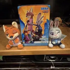 同時購入割引対象　ズートピア ぬいぐるみ フィギュア セットのサムネイル