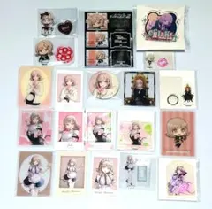 ダンガンロンパ　七海千秋 まとめ売り アクリルスタンド バッジ