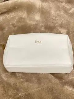 IPSA ポーチ ホワイトのサムネイル