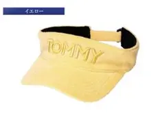 TOMMY HILFIGER ゴルフバイザー レディース イエローのサムネイル